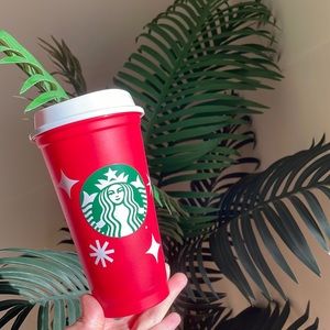Limited edition Starbucks red cup ❤️❤️❤️